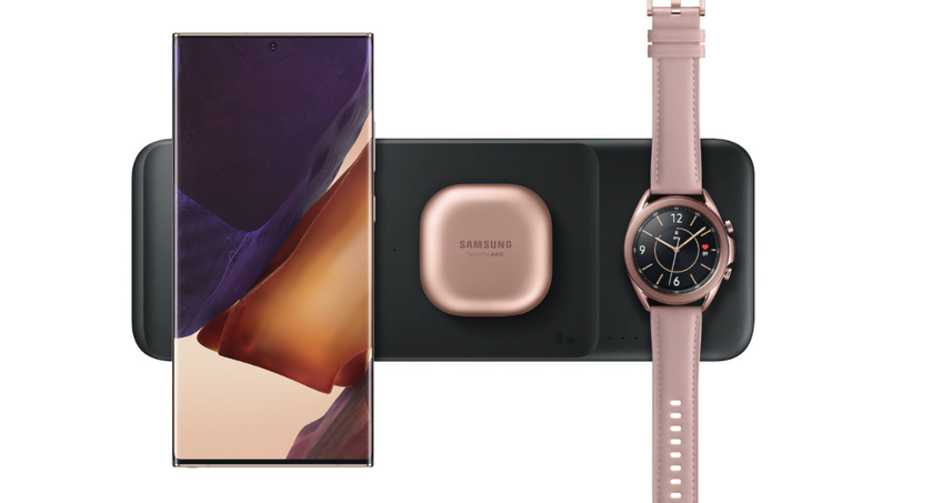 Samsung Wireless Charger Trio: док-станция беспроводной зарядки для трёх устройств