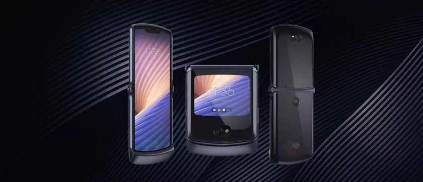 Motorola патентует сгибаемый смартфон, который складывается дисплеем наружу