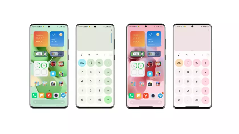 Вот как будет выглядеть оболочка MIUI 13 на смартфонах Xiaomi с интерфейсом Material You из Android 12