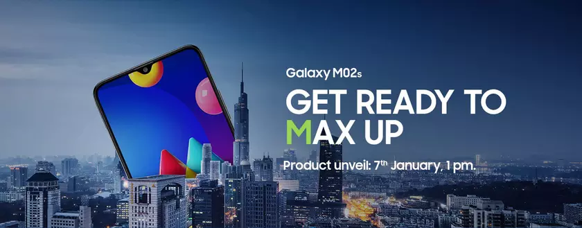 Samsung Galaxy M02s появился на Amazon: бюджетник с аккумулятором на 5000 мАч за $137