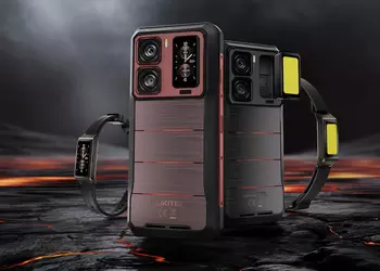 The "world's first" Oukitel WP300: a 16,000 mAh modular brick with a detachable watch face