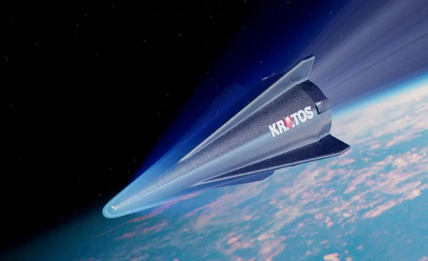 Гиперзвуковой аппарат Kratos во время испытаний