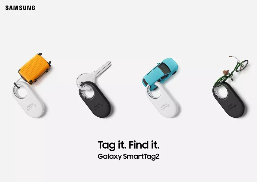 Samsung анонсировала Galaxy SmartTag 2: трекер для поиска предметов с защитой IP67, автономностью до 700 дней и поддержкой UWB за $29