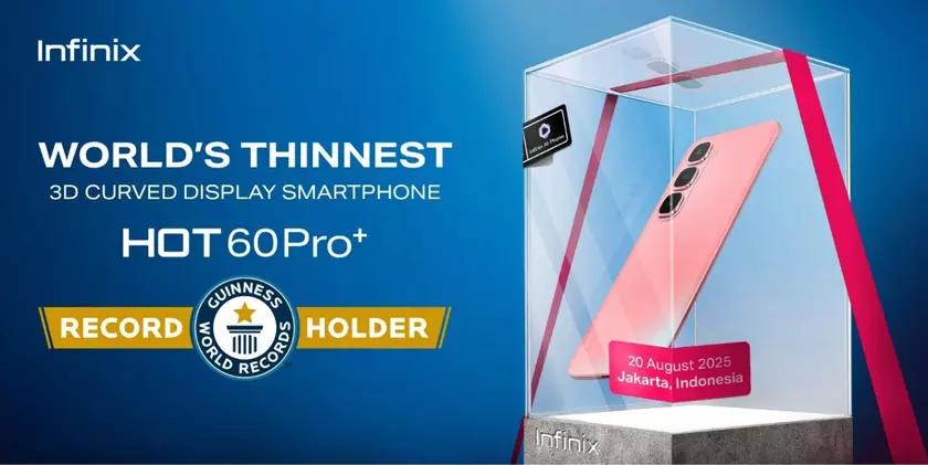 Infinix HOT 60 Pro+: Как смартфон попал в Книгу рекордов Гиннесса