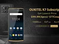 OUKITEL K7 с батареей на 10 000 мАч будет доступен по цене $99,99