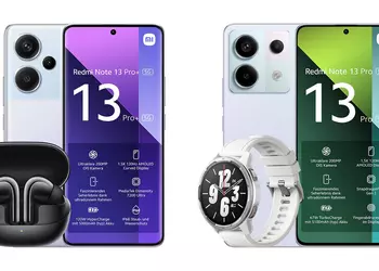 The Redmi Note 13 smartphone series will be sold in Europe with the Xiaomi Buds 4 Pro, Xiaomi Watch S1 Active, and Xiaomi Smart Band 8