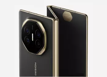 The Huawei Mate XT has appeared in an image in black colour