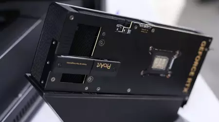 ASUS a dévoilé la carte graphique ProArt RTX 5080 avec un GPU tourné à 90 degrés et un slot SSD intégré