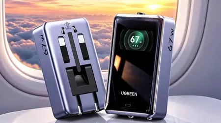 Ugreen lance un adaptateur universel 67 W avec écran pour moins de 30 €
