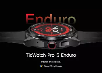 Mobvoi has unveiled the TicWatch Pro 5 Enduro with a new strap, sapphire crystal and Wear OS on board for $349