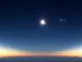 Солнечное затмение засняли на видео на высоте 10.7 км