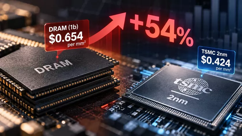 Дорогой чип памяти DRAM на пластине