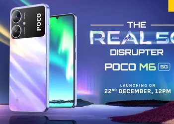 Xiaomi will unveil POCO M6 5G budget smartphone on December 22