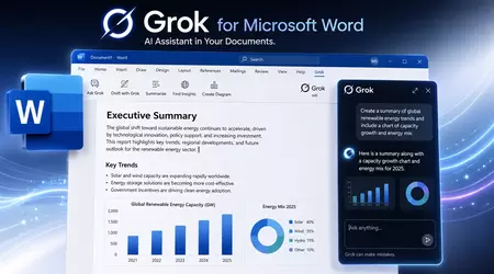Grok s'installe dans Word, Excel et PowerPoint face à Copilot