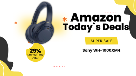 Sony WH-1000XM4 Noise Cancelling Headphones - Now $100 Off!