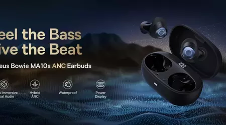 Baseus Bowie MA10s: TWS headphones with ANC, wireless charging and Spatial Audio for $39 ($10 off)