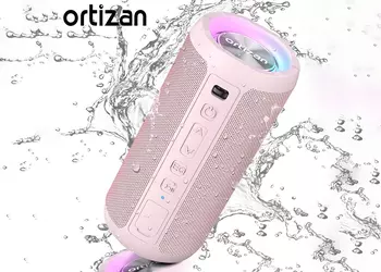 Ortizan X10 on Amazon: Wireless speaker with RGB lighting, IPX7 protection, and up to 30 hours of battery life for $19 off
