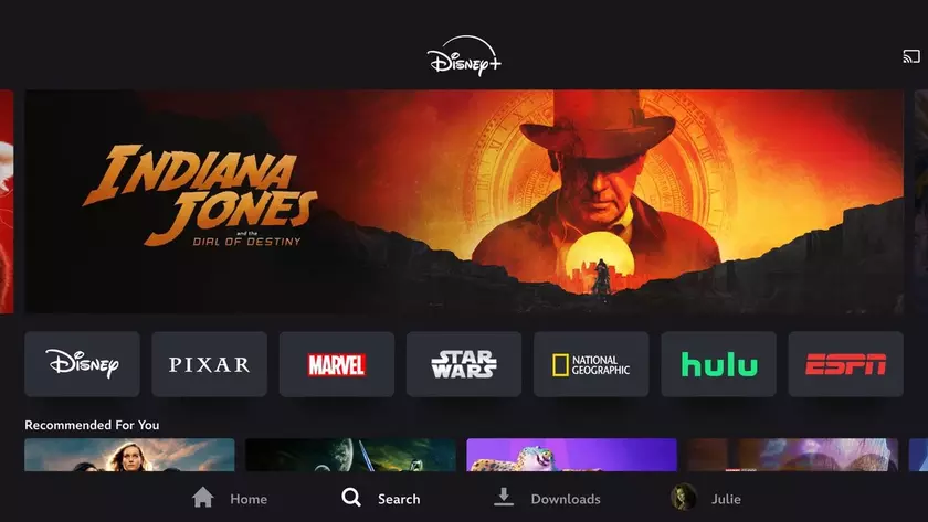 Disney+ представил новый главный экран: Что изменилось?