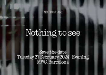 Nothing will hold a presentation on 27 February as part of MWC 2024