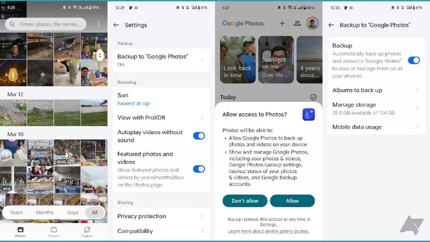 Обновления для OxygenOS и ColorOS: Полная интеграция Google Photos в приложения галереи OnePlus, OPPO и Realme