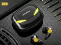 AWEI T35: TWS-наушники для геймеров с RGB-подсветкой и низкой задержкой звука за $22