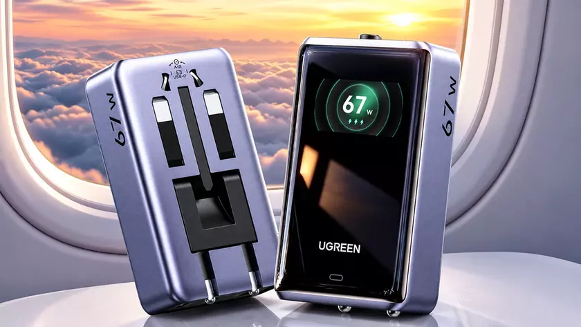 Универсальная зарядка Ugreen с дисплеем