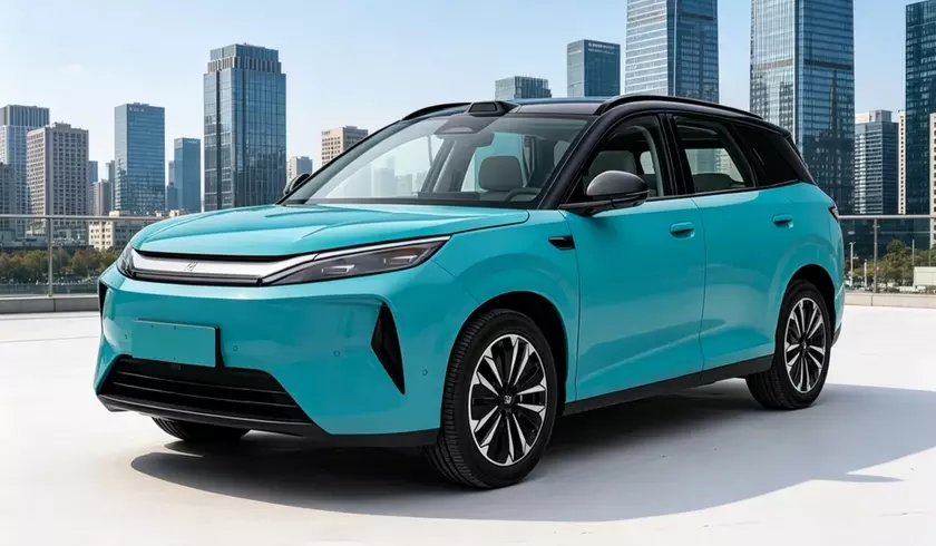 Новый электрический кроссовер BYD Atto 3 третьего поколения
