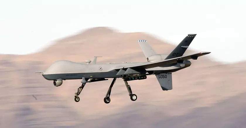 Минобороны россии жалуется на попытку американского беспилотника MQ-9 Reaper опасно приблизиться к истребителю четвёртого поколения Су-35