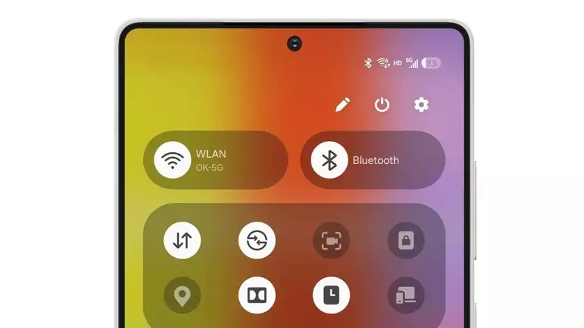 Что нового в панели быстрого доступа One UI 7.0?