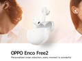 OPPO представила TWS-наушники Enco Free 2 с обновлённым дизайном, ANC, защитой IP54 и звуком, над которым работали специалисты Dynaudio