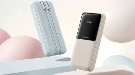 Baseus packs dual built-in cables into a $14 power bank