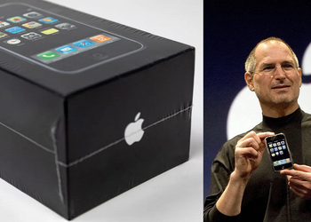 Unpacked, factory-wrapped first-generation iPhone sold at auction for nearly $40,000