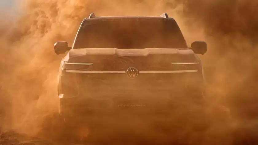 Прототип нового Volkswagen Amarok в камуфляже