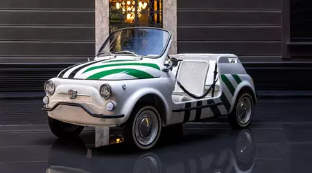 Spiaggina Stripes: як Garage Italia перетворили авто на готельний аксесуар