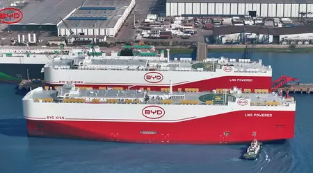 BYD будує морську імперію: замовлено ще 10 гігантських автовозів