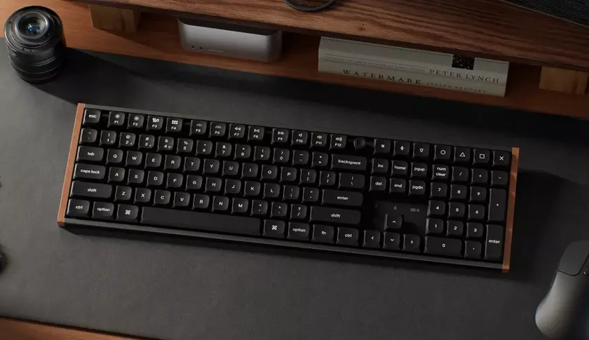 Keychron выпустила полноразмерную клавиатуру K5 Ultra 8K с частотой 8000 Гц, деревянными акцентами и аккумулятором на 370 часов работы