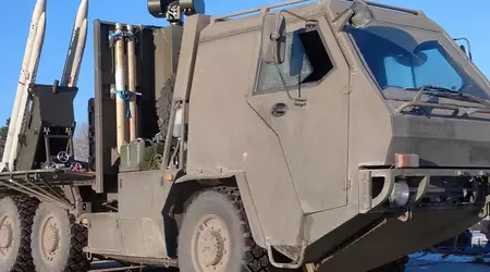 The Ukrainian Air Force showed how they destroyed a Shahed-131/136 kamikaze drone using an AIM-132 ASRAAM missile launcher