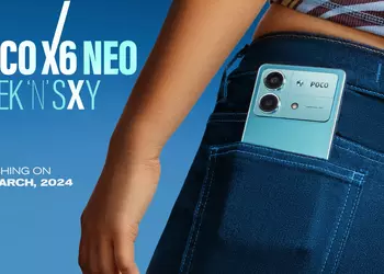 It's official: the POCO X6 Neo with 120Hz OLED display and MediaTek Dimensity 6080 chip will debut on 13 March