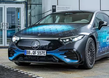 Запас хода более 1 000 км: Mercedes-Benz начала испытания EQS с твердотельной батареей
