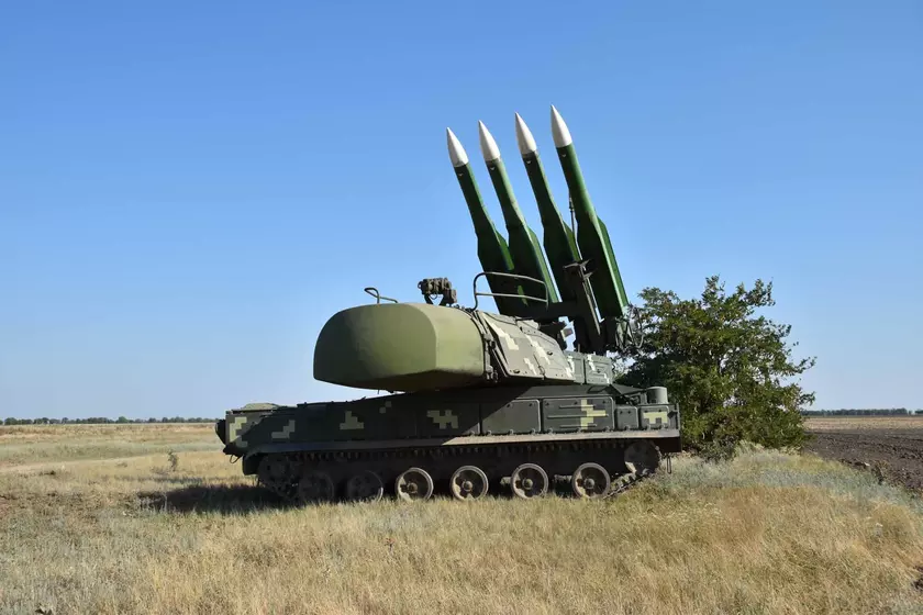 Украинский ЗРК «Бук-М1» эффектно уничтожил очередной воздушный объект (видео)