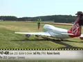Очень детальная летающая модель самолета Boeing 747