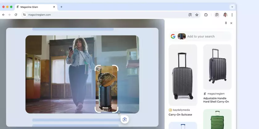 В бета-версиях Chrome появилась функция быстрого поиска Drag to Search, аналог Circle to Search из устройств Google Pixel и Samsung Galaxy