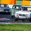 Galant retro automobiles on display