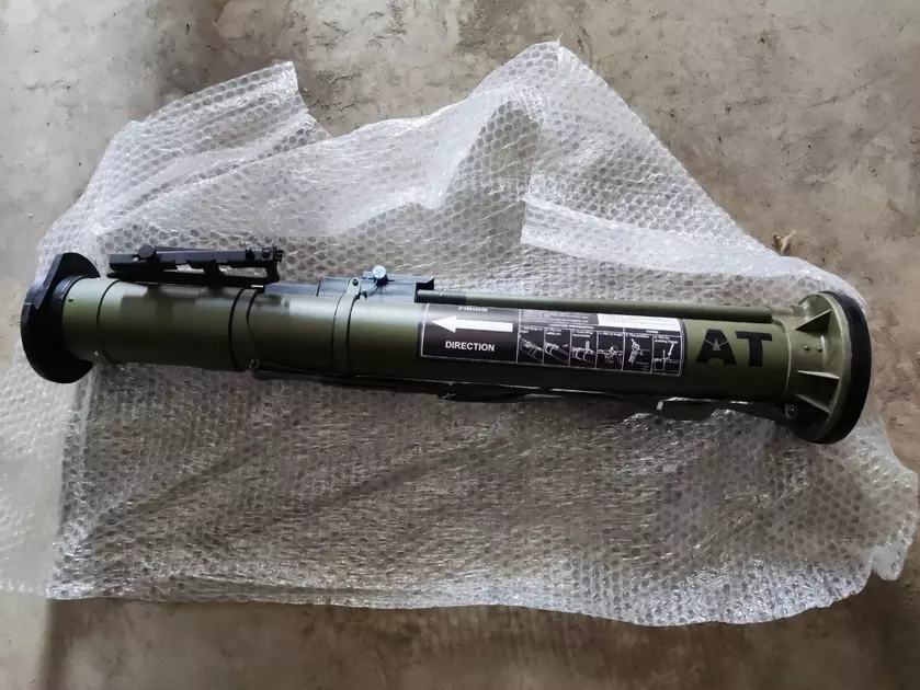 ВСУ используют болгарские противотанковые гранатомёты BULSPIKE-AT, это модифицированная версия советского РПГ-22 