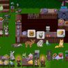 A player prepares a dish in the World End Diner game