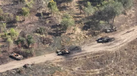 The Ukrainian Armed Forces destroyed three T-72B3 tanks, one T-90M "Breakthrough" and a BMP-3 infantry fighting vehicle worth more than $12m in total