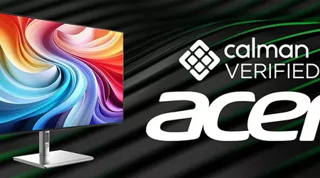 Acer готується до випуску монітора PE320QK X з сертифікацією Calman Verified та OLED-панеллю