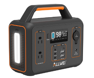 ALLWEI Portable Power Station 300 Watts