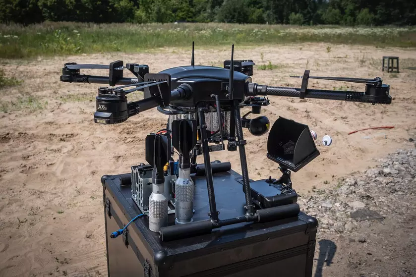 Украинская компания SkyLab представила дрон Shoolika mk6, который устойчив к радиоэлектронной борьбе