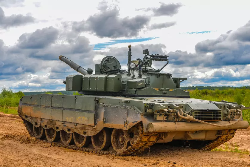 ВСУ с помощью трофейного танка Т-80БВМ уничтожили более 30 единиц техники рашистов